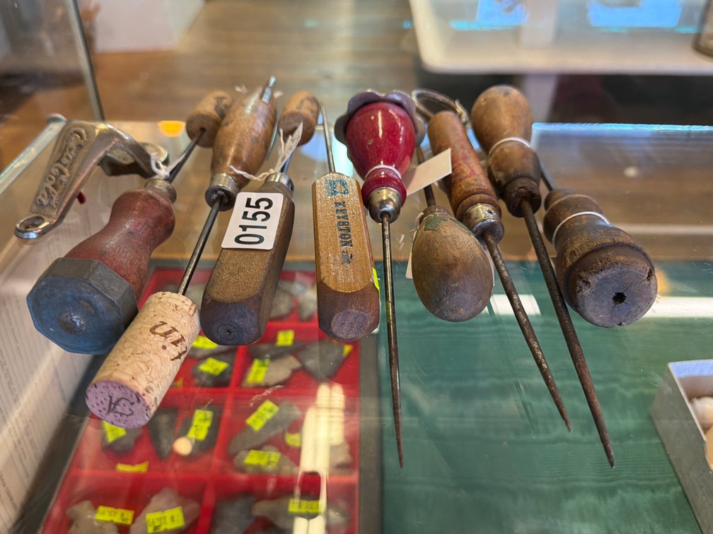LOT OF ICE PICKS, COCA-COLA BOTTLE OPENER