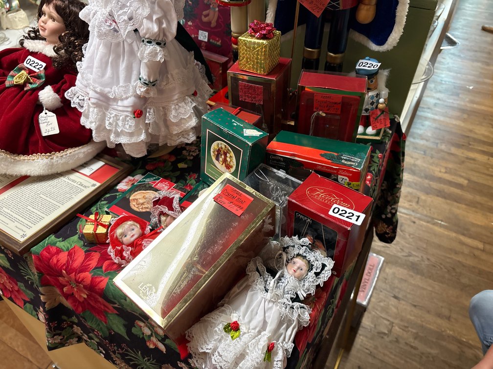LOT OF LENOX ORNAMENTS, ETC.