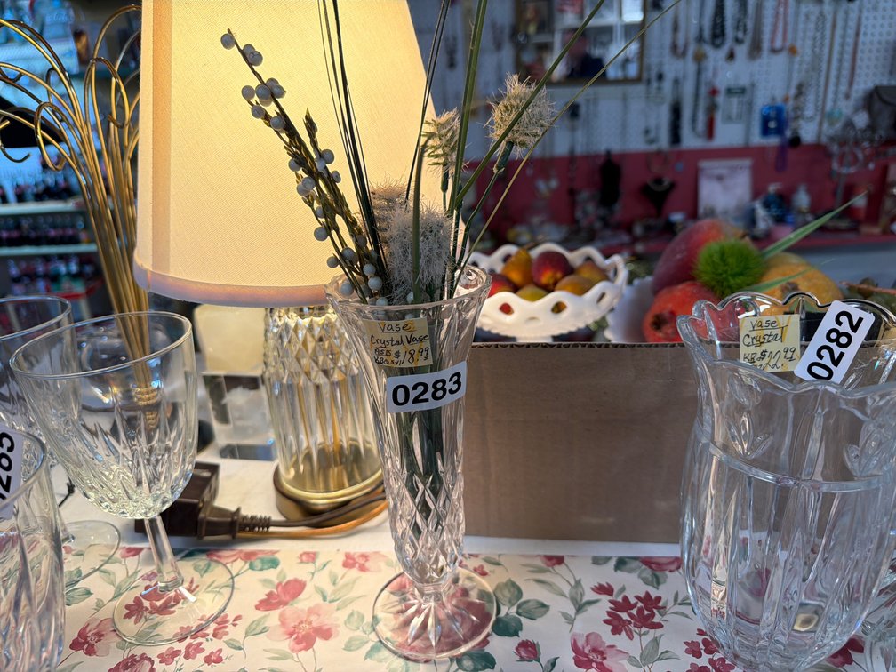 CRYSTAL VASE