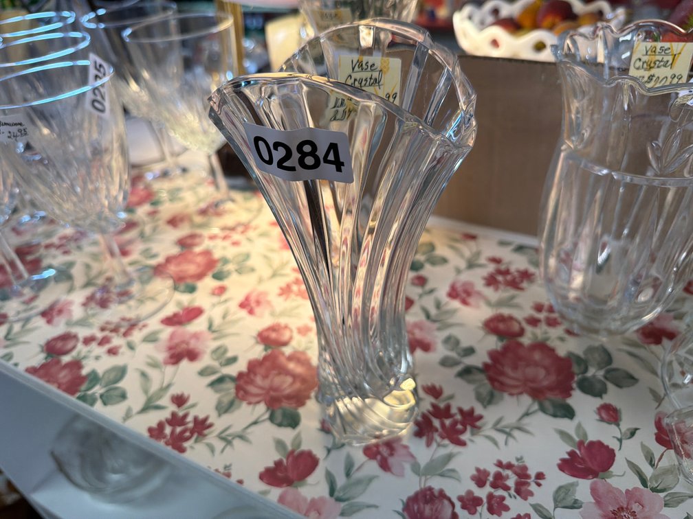 CRYSTAL VASE