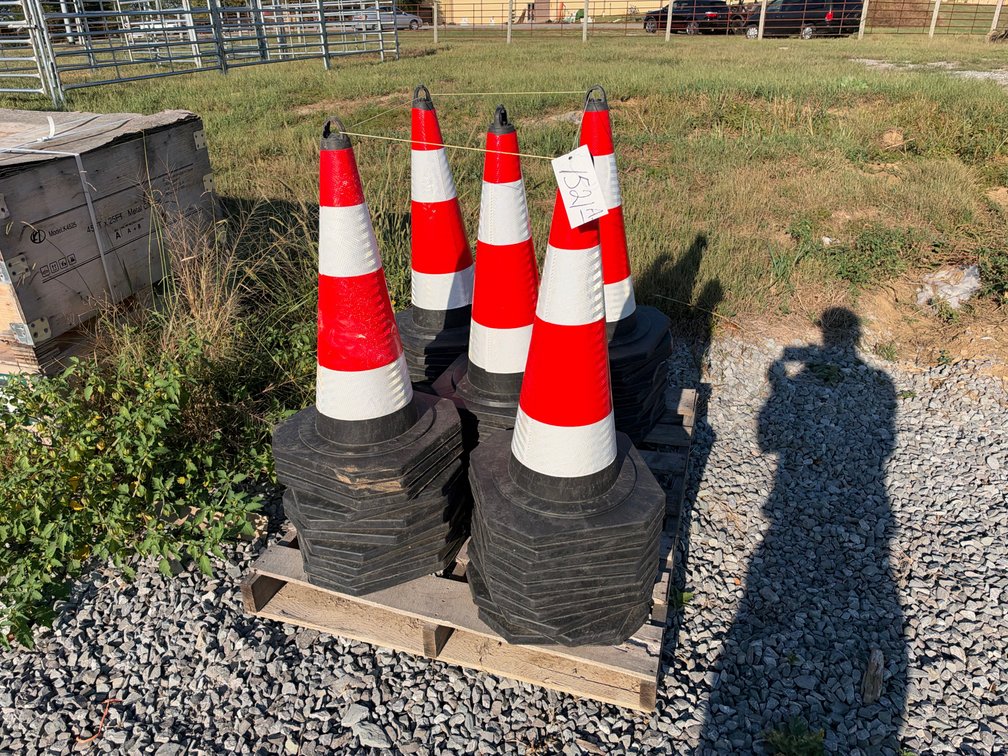 (50) TRAFFIC CONES