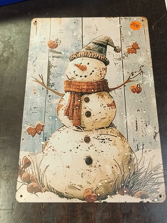 SNOWMAN SIGN