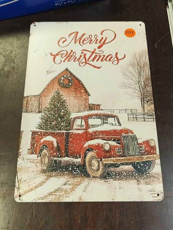 MERRY CHRISTMAS SIGN
