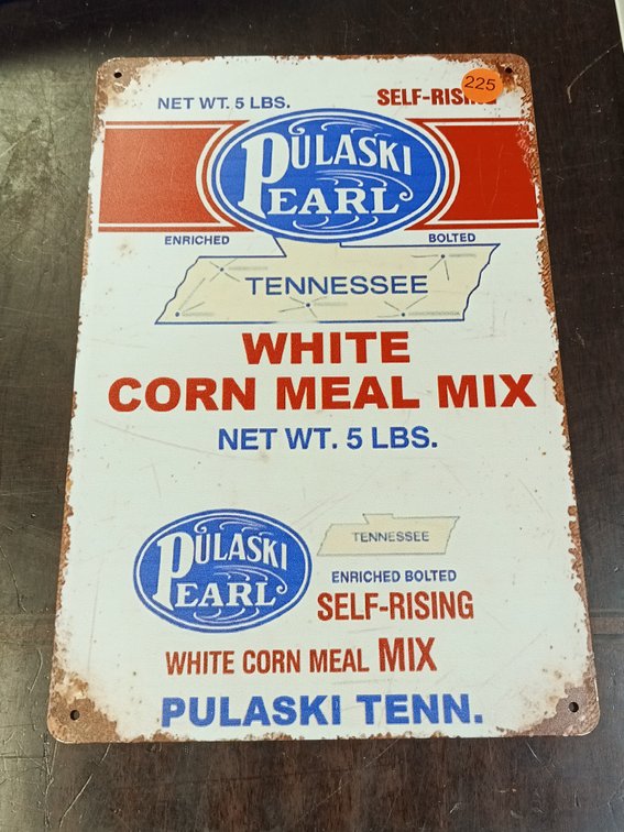 PULASKI PEARL SIGN