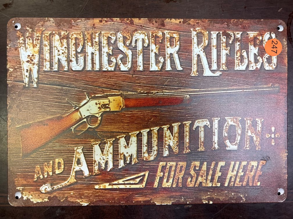 WINCHESTER SIGN
