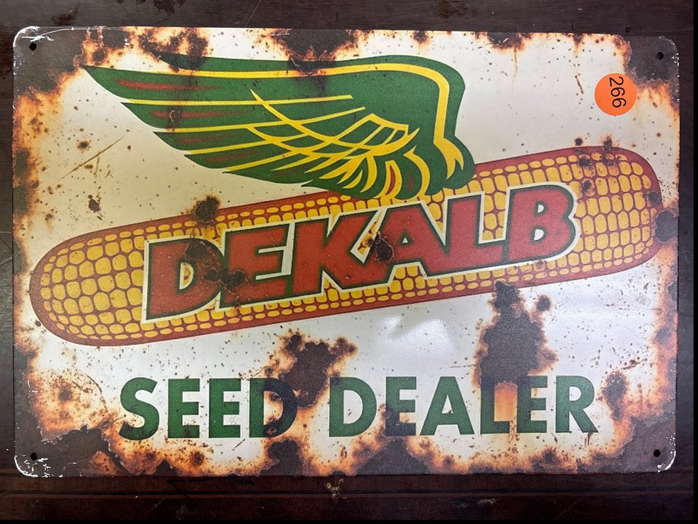 DEKALB SEED SIGN