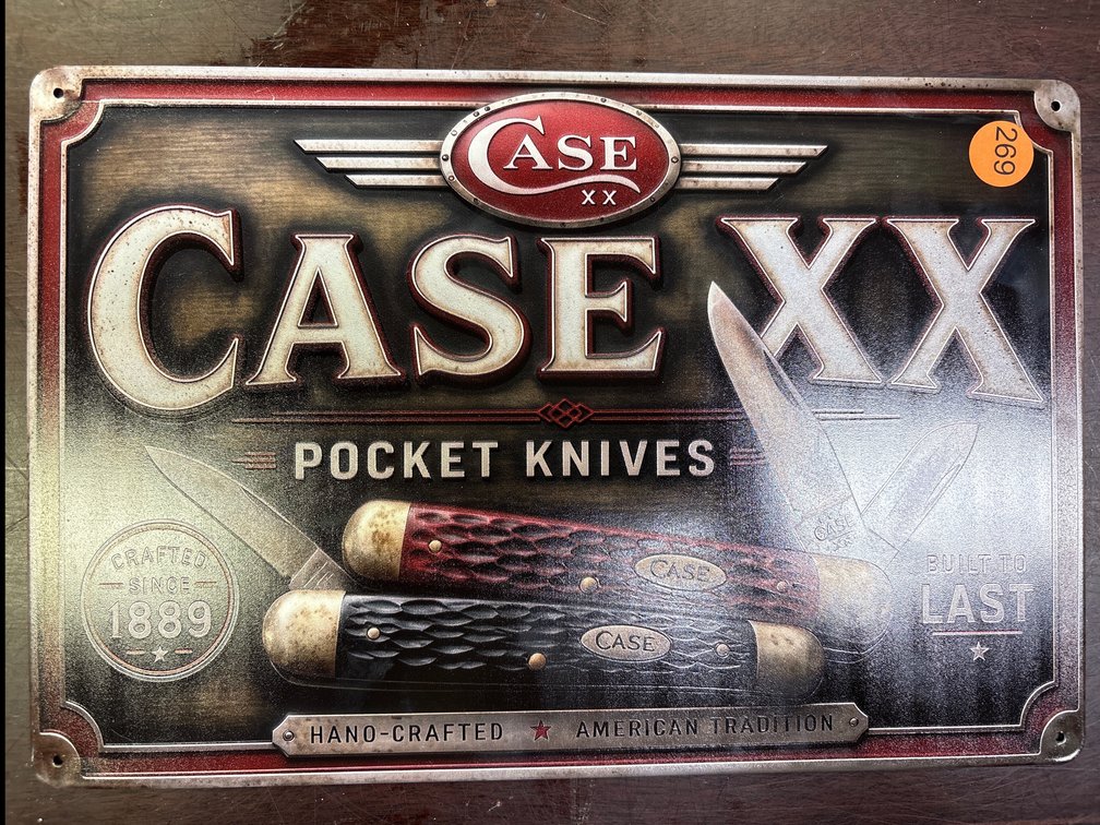CASE XX SIGN