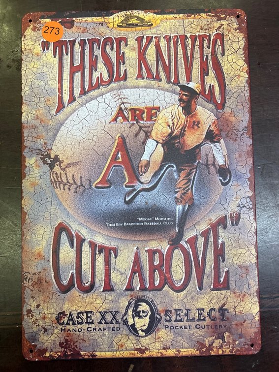 CASE KNIFE SIGN