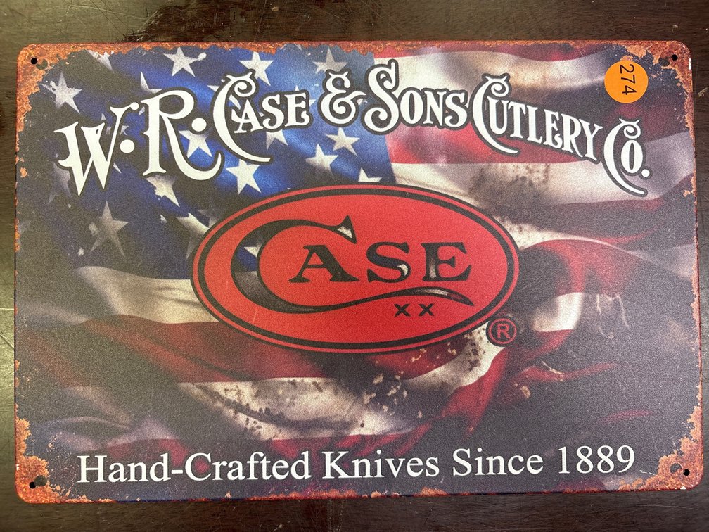 CASE KNIVES SIGN