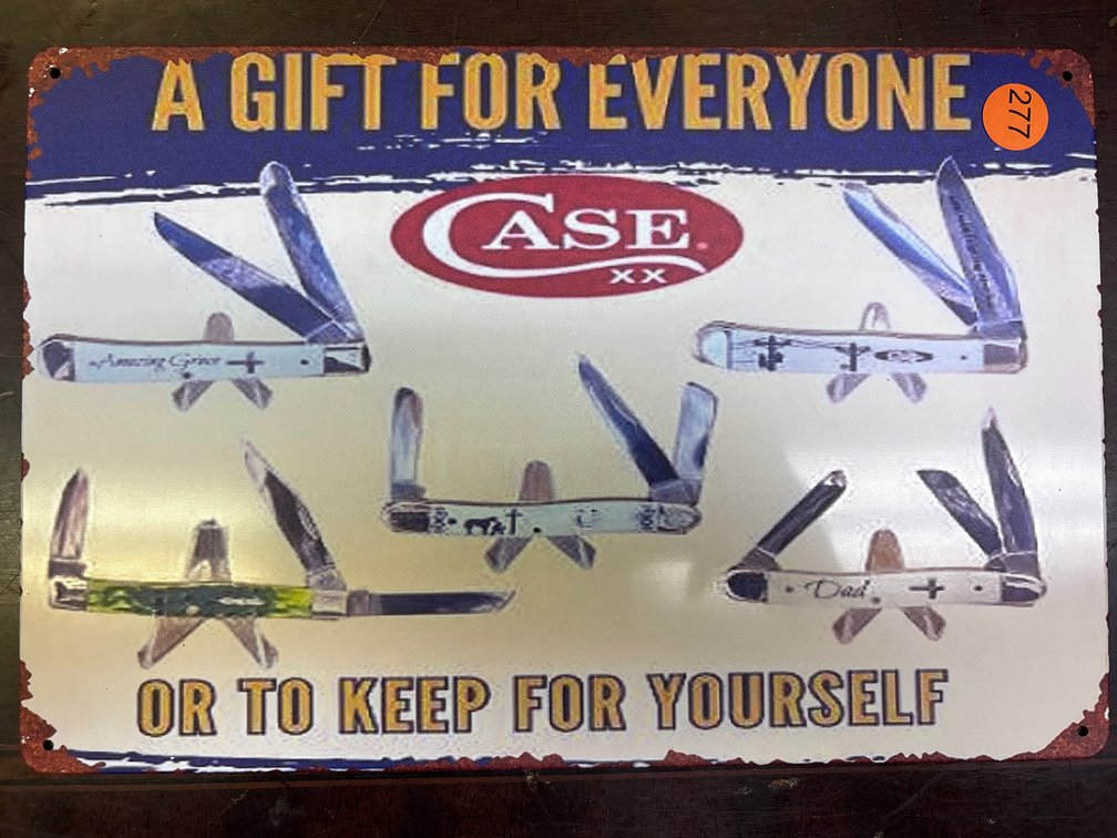 CASE KNIFE SIGN