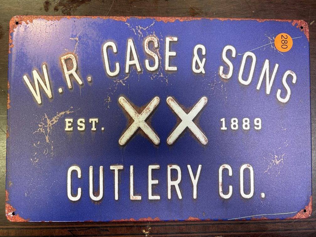 WR CASE & SONS SIGN
