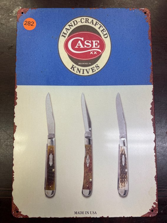 CASE KNIVES SIGN
