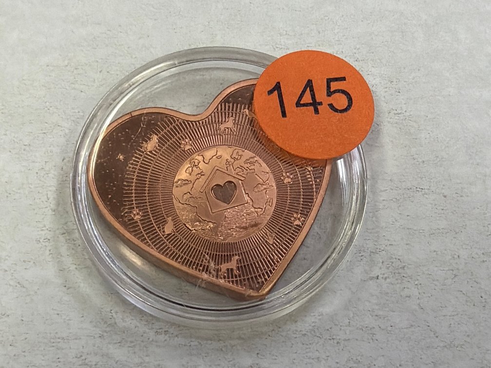 COLORIZED COPPER COIN