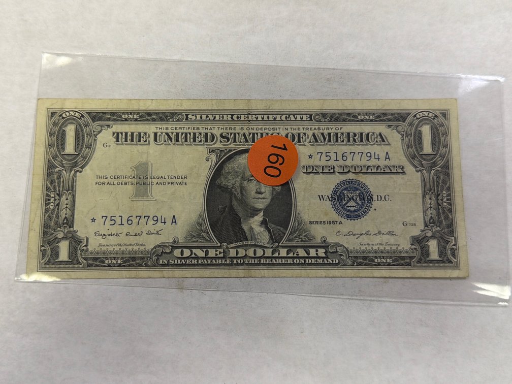 1957 $1 SILVER CERTIFICATE