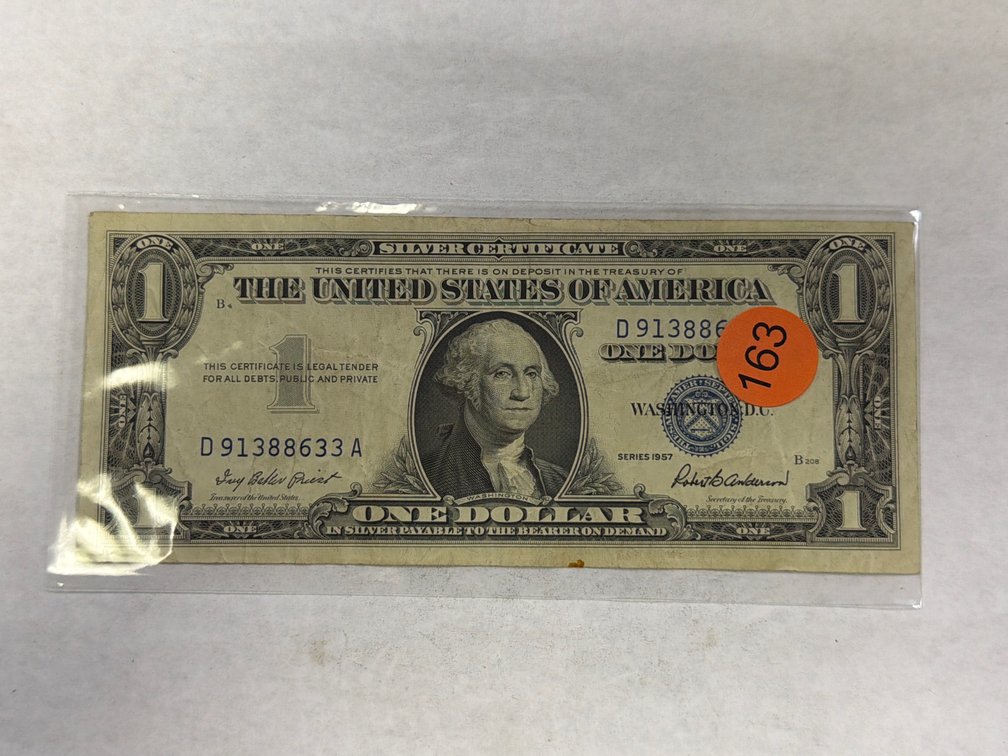 1957 $1 SILVER CERTIFICATE