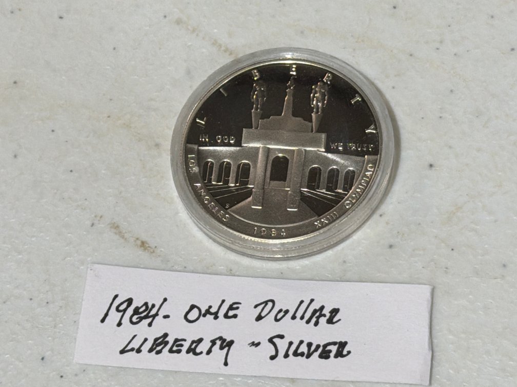 1984 LIBERTY SILVER DOLLAR