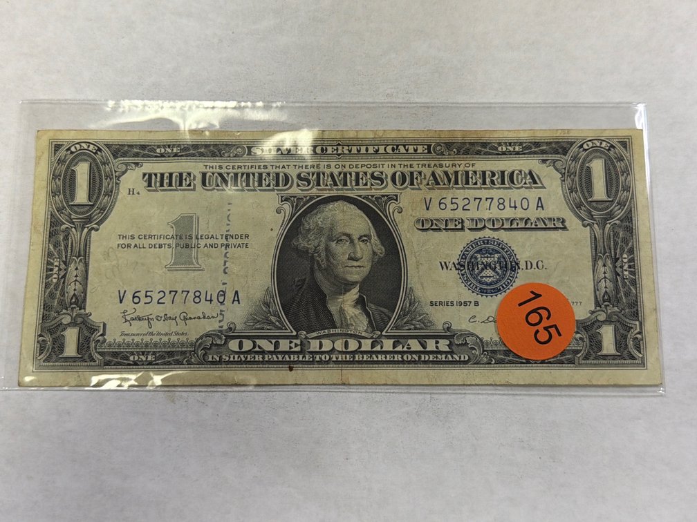 1957B $1 SILVER CERTIFICATE