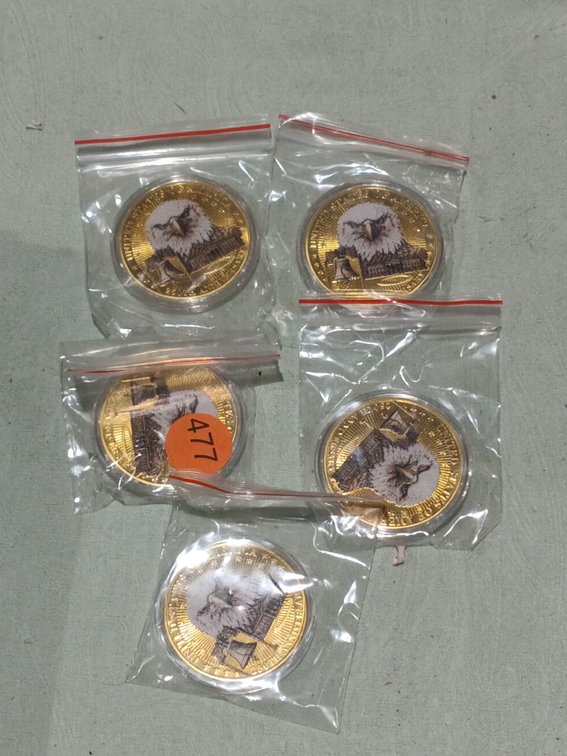 (4) GOLDEN EAGLE COINS