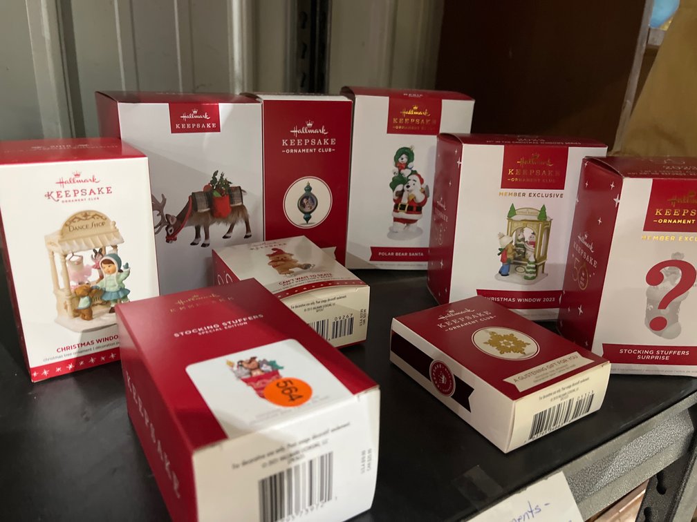 NEW HALLMARK ORNAMENTS IN BOX
