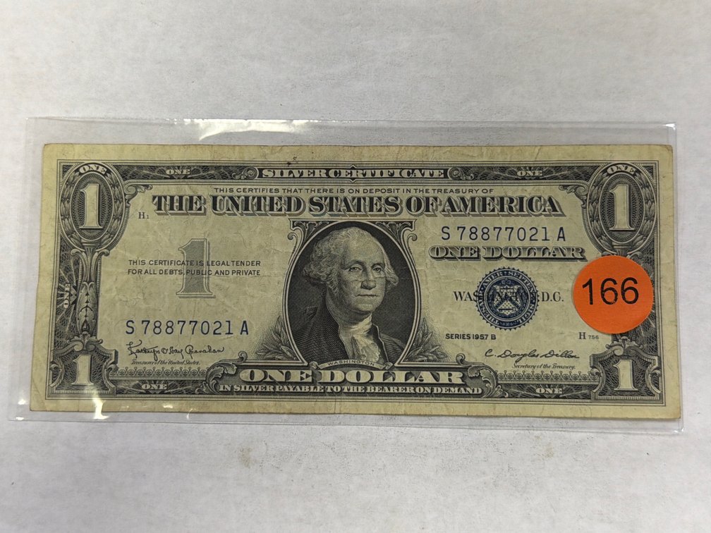 1957B $1 SILVER CERTIFICATE