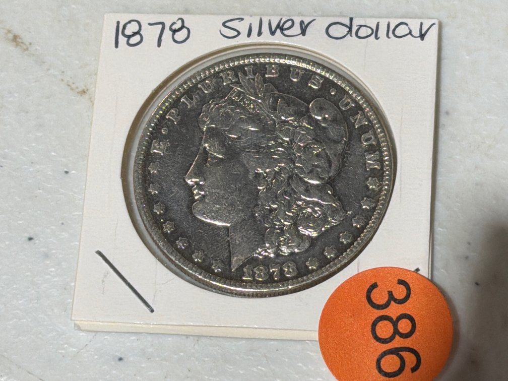 1878 MORGAN SILVER DOLLAR