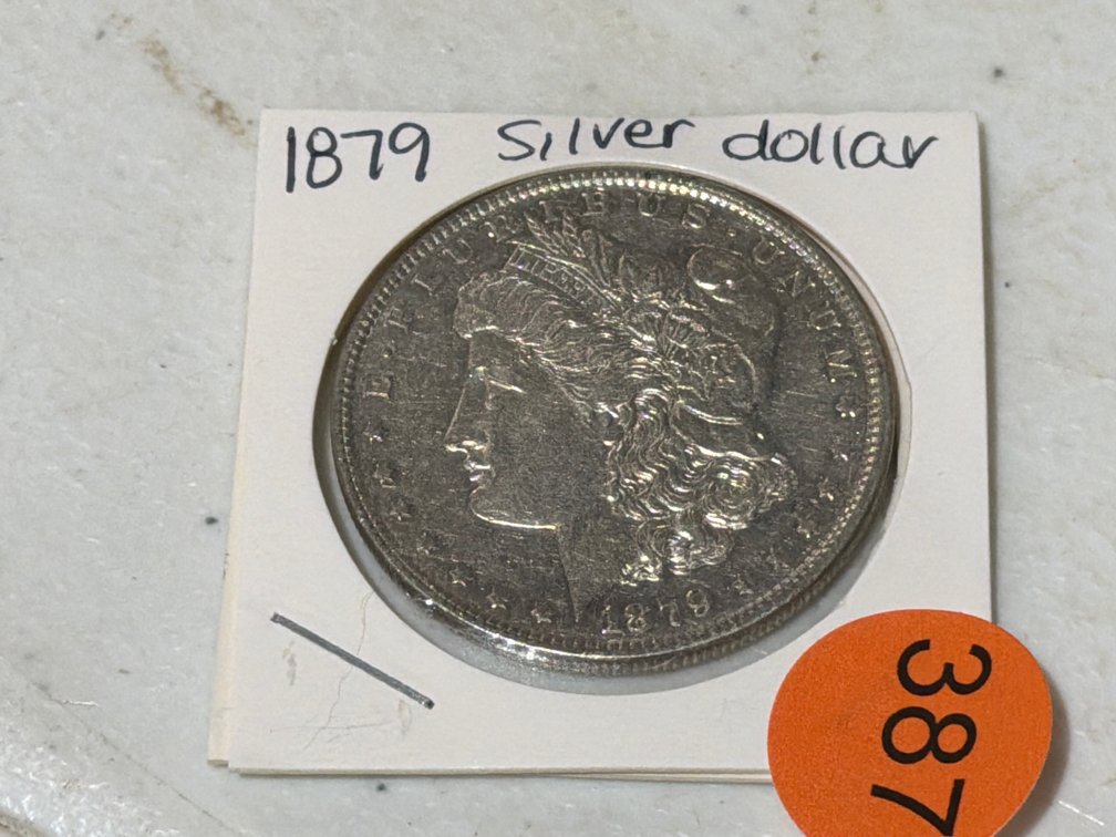 1879 MORGAN SILVER DOLLAR