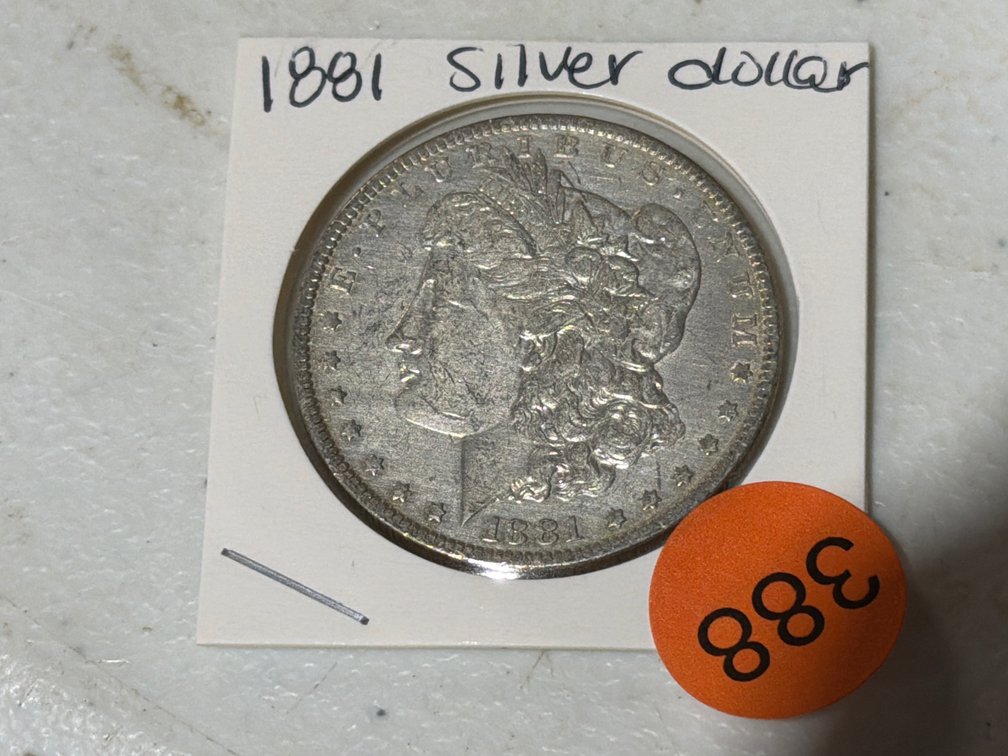 1881 MORGAN SILVER DOLLAR