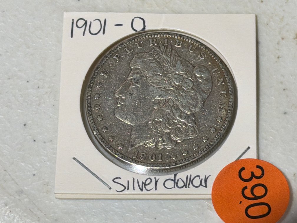 1901 O MORGAN SILVER DOLLAR