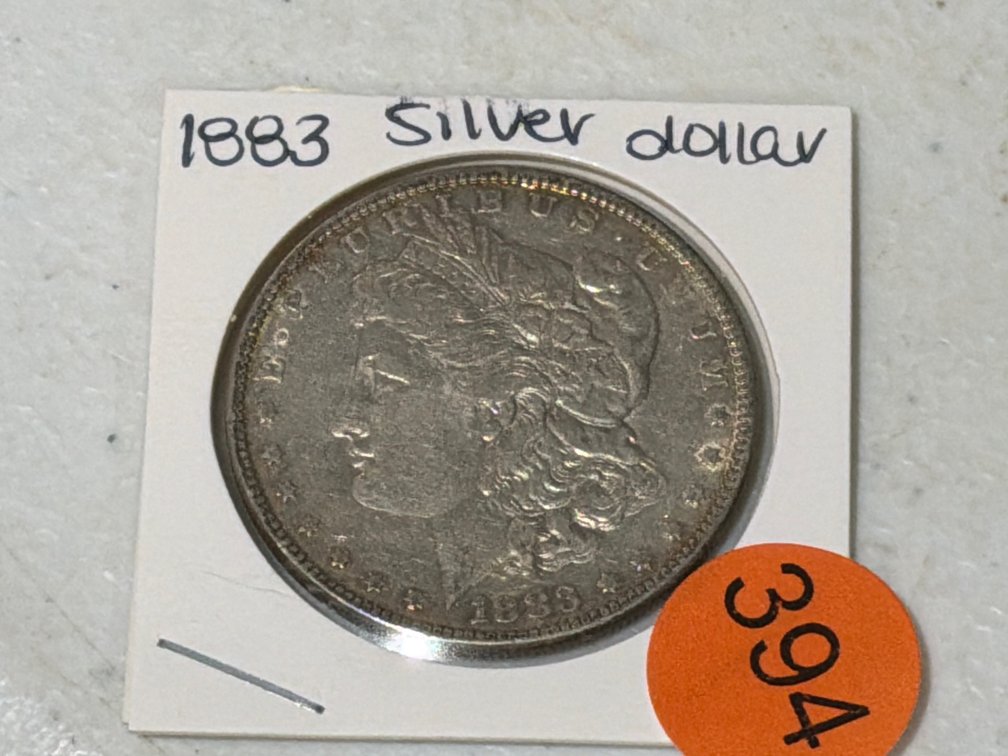 1883 MORGAN SILVER DOLLAR