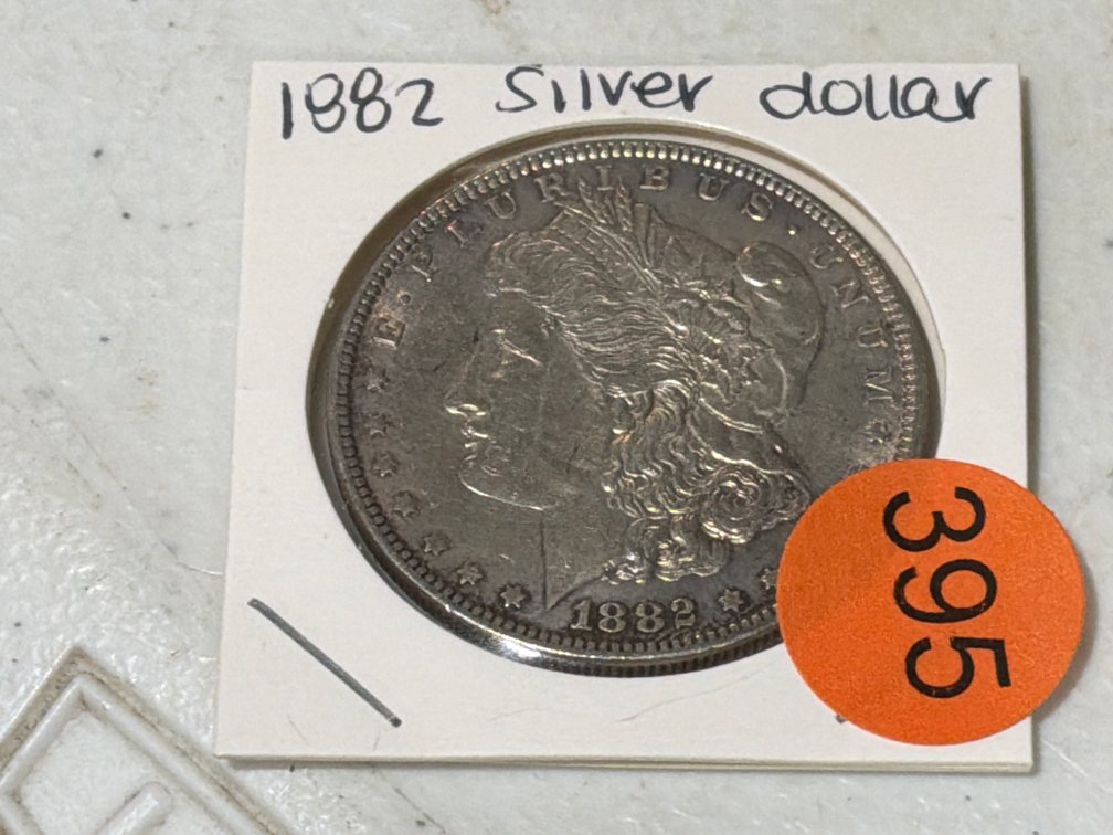 1882 MORGAN SILVER DOLLAR