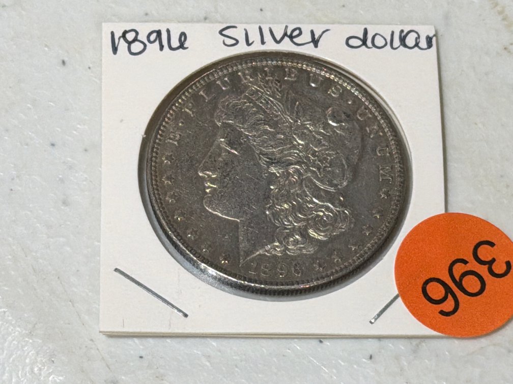 1896 MORGAN SILVER DOLLAR