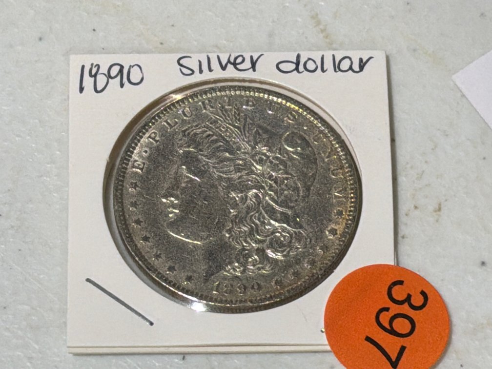 1890 MORGAN SILVER DOLLAR