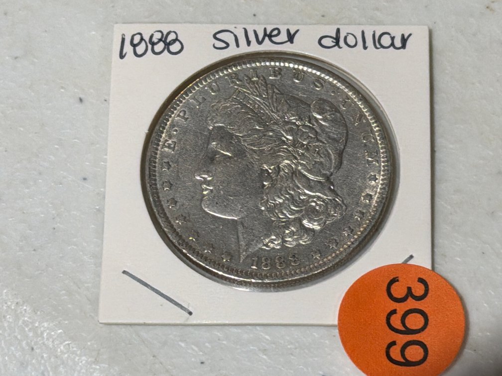 1888 MORGAN SILVER DOLLAR