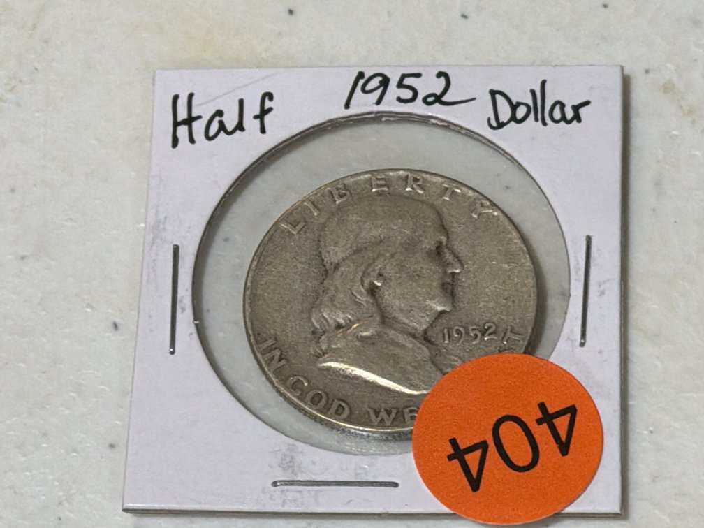 1952 FRANKLIN HALF DOLLAR