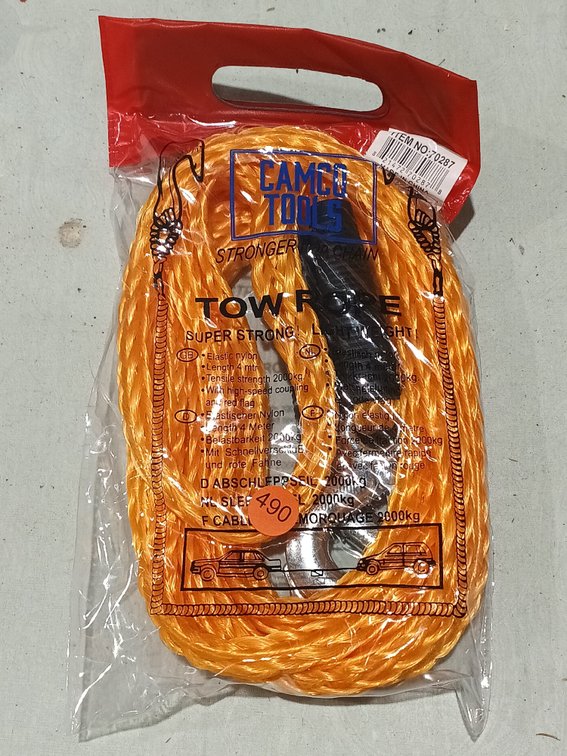 CAMCO TOOLS TOW ROPE