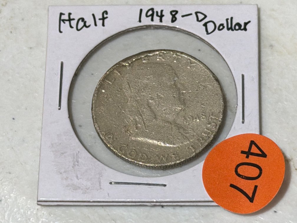 1948S FRANKLIN HALF DOLLAR