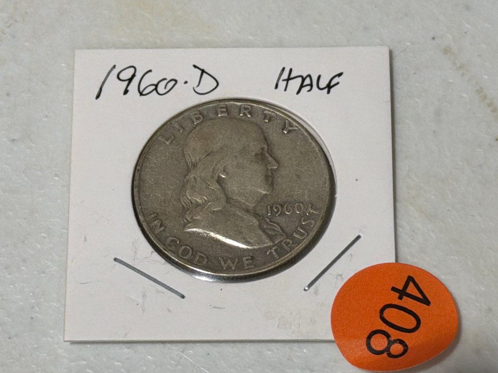 1960 D FRANKLIN HALF DOLLAR