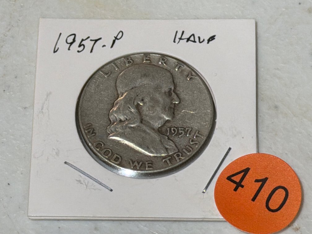 1957 FRANKLIN HALF DOLLAR