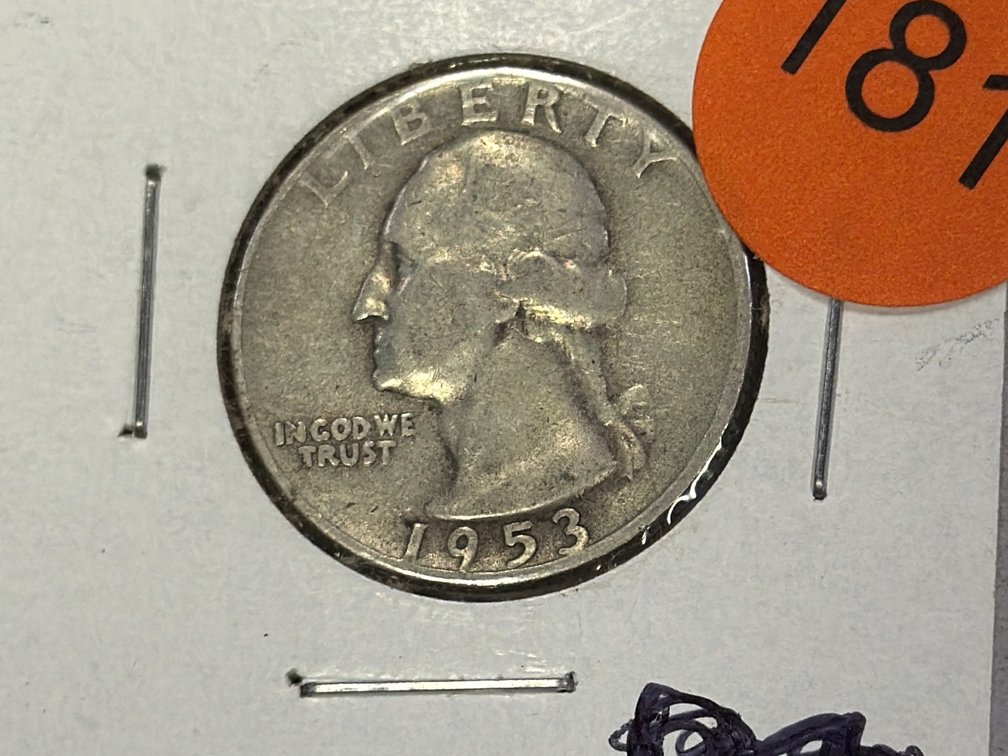1953-D SILVER QUARTER