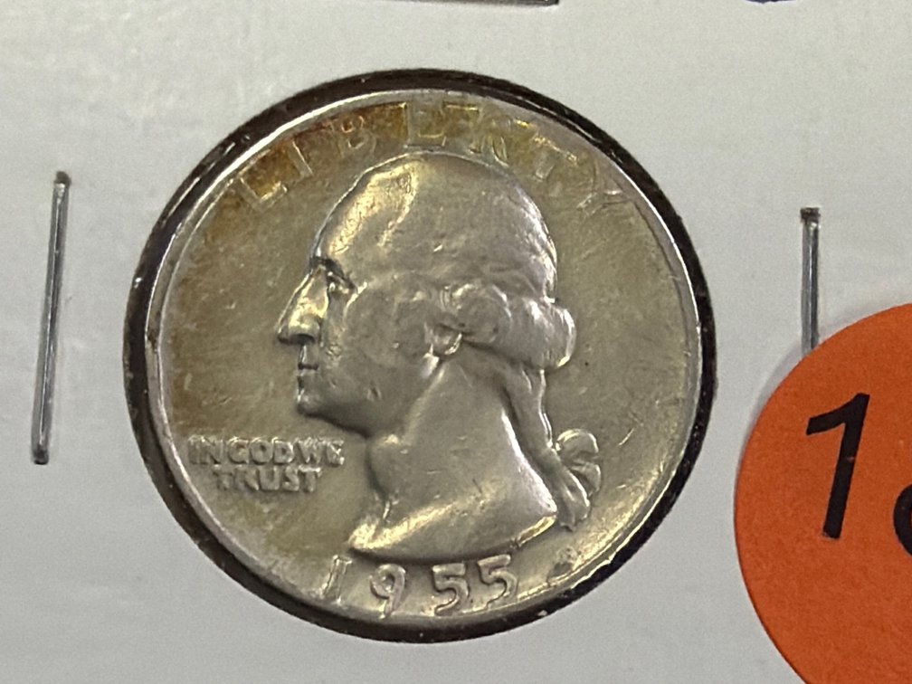 1955-D SILVER QUARTER