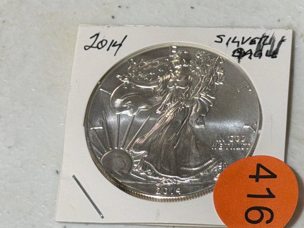 2014 SILVER EAGLE DOLLAR