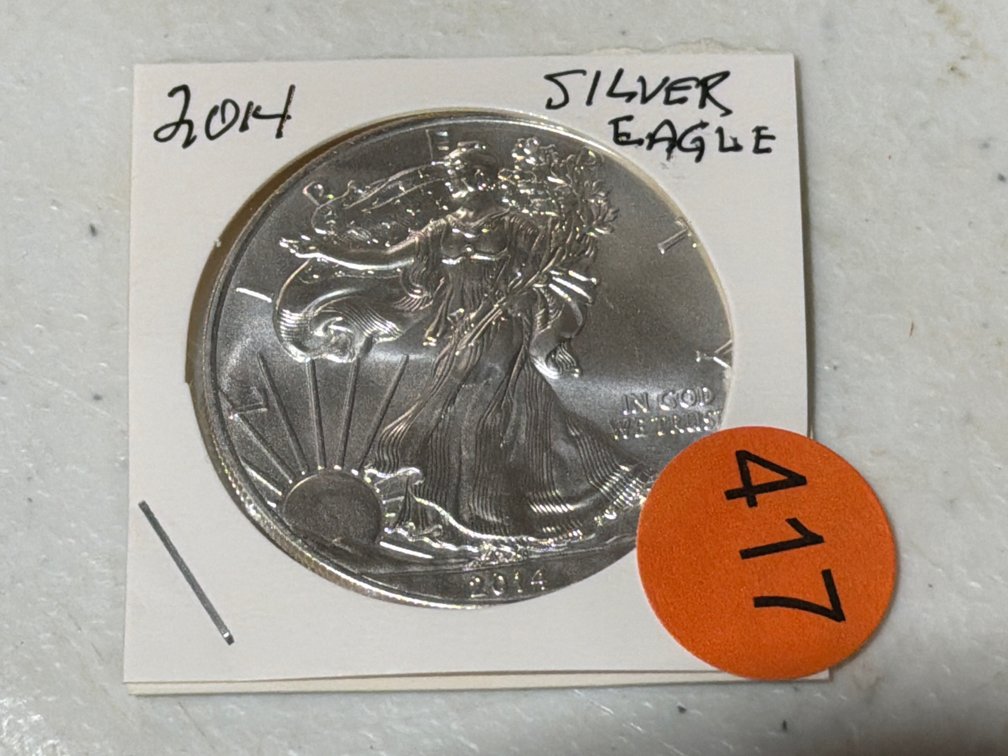 2014 SILVER EAGLE DOLLAR