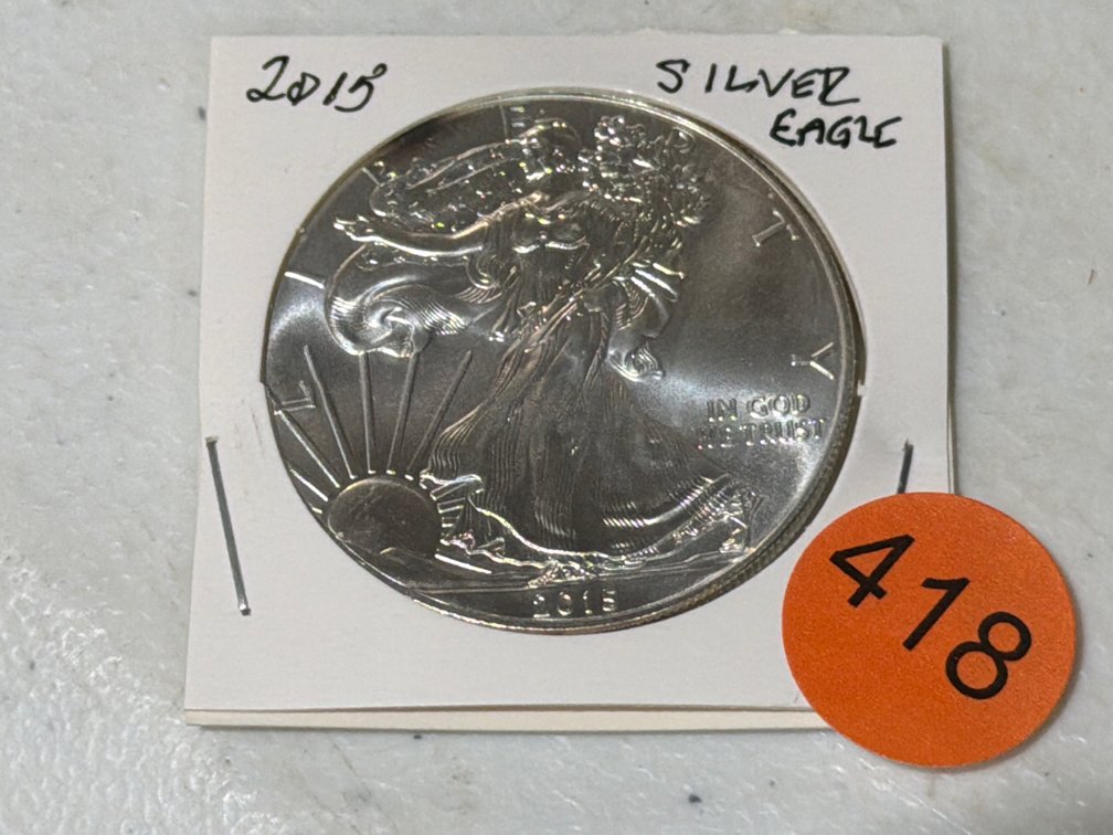 2015 SILVER EAGLE DOLLAR