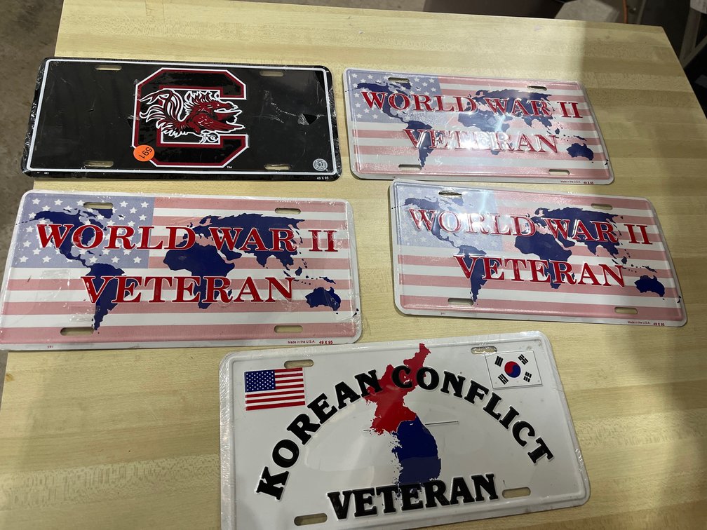 CAR TAG LOT