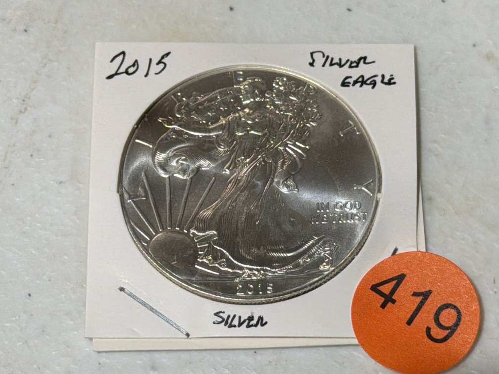 2015 SILVER EAGLE DOLLAR