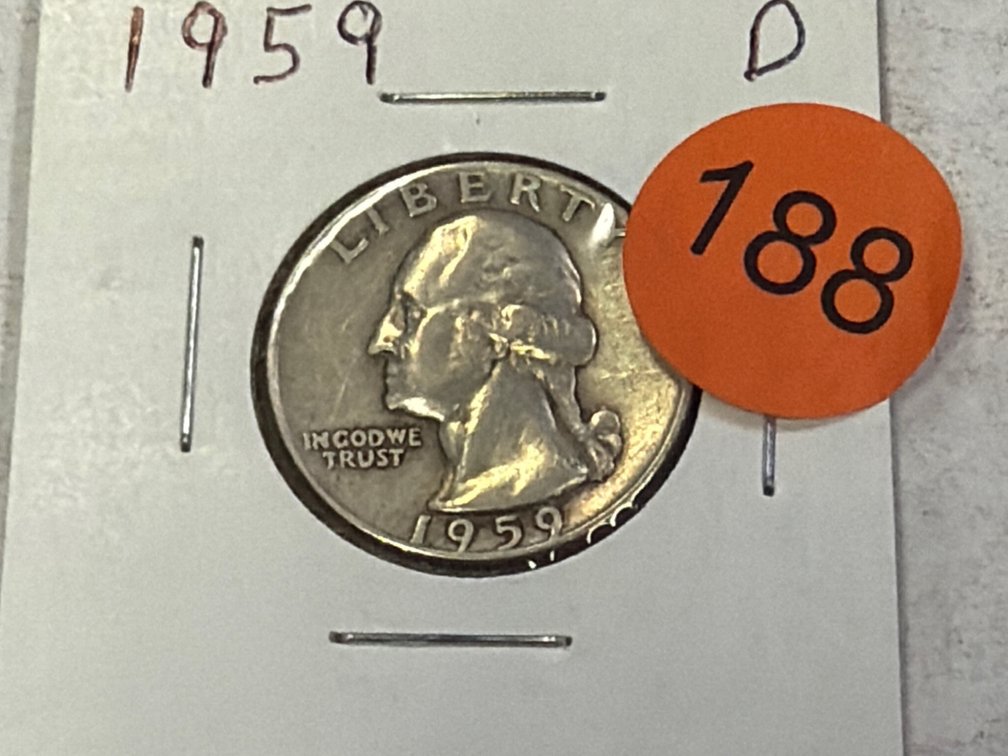 1959-D SILVER QUARTER