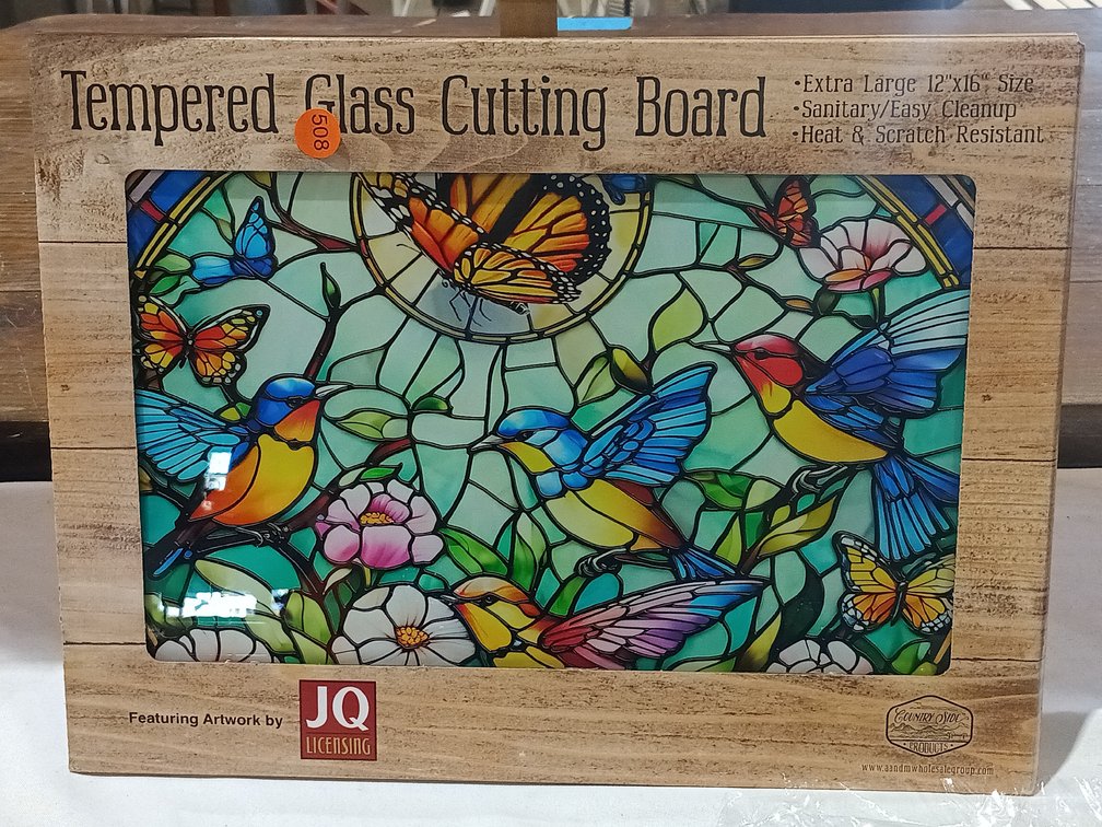 TEMPERED GLASS CUTTING BOARD