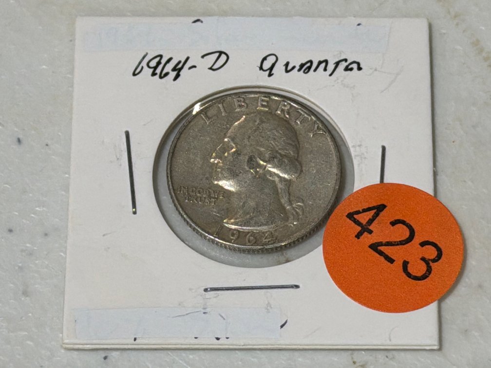 1964 D SILVER QUARTER
