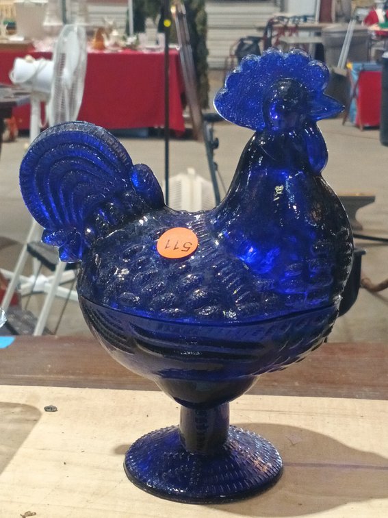COBALT CHICKEN DISH