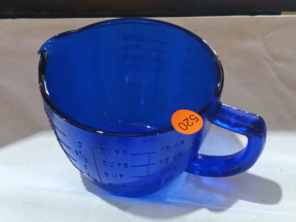 COBALT MEASURING CUP